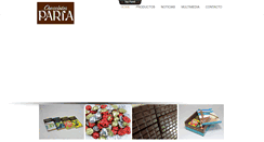 Desktop Screenshot of chocolatesparia.com